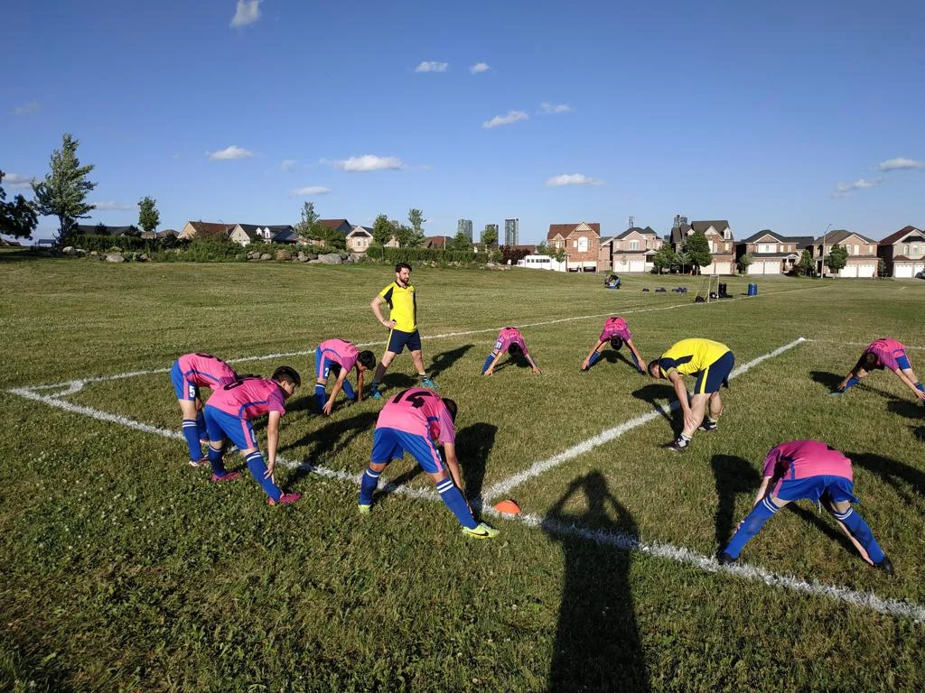 Youth Summer Camp training outdoors